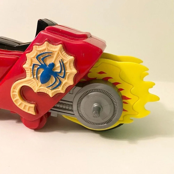 Vintage 1996 Toy Biz Marvel Comics Spiderman  Motorcycle Loose Toy - Picture 2 of 14